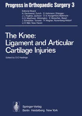 Hastings |  The Knee: Ligament and Articular Cartilage Injuries | eBook | Sack Fachmedien