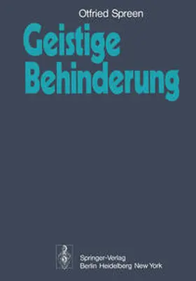 Spreen |  Geistige Behinderung | eBook | Sack Fachmedien