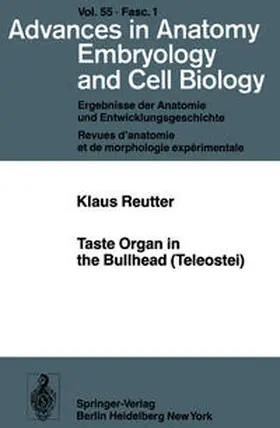 Reutter |  Taste Organ in the Bullhead (Teleostei) | eBook | Sack Fachmedien