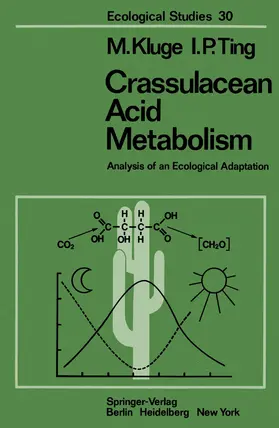 Kluge / Ting |  Crassulacean Acid Metabolism | Buch |  Sack Fachmedien