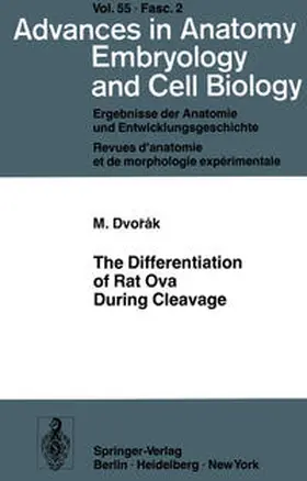 Dvorak |  The Differentiation of Rat Ova During Cleavage | eBook | Sack Fachmedien