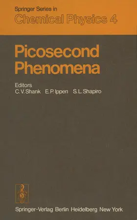 Shank / Ippen / Shapiro |  Picosecond Phenomena | Buch |  Sack Fachmedien