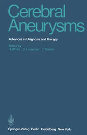 Pia / Langmaid / Zierski |  Cerebral Aneurysms | eBook | Sack Fachmedien