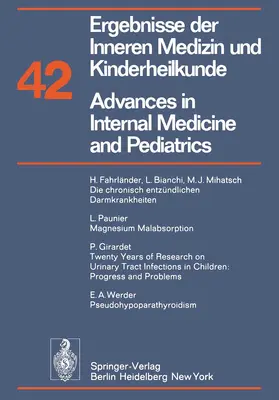 Frick / Harnack / Martini |  Ergebnisse der Inneren Medizin und Kinderheilkunde / Advances in Internal Medicine and Pediatrics | Buch |  Sack Fachmedien
