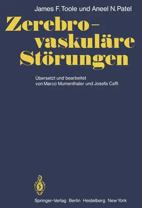 Toole / Patel / Mumenthaler |  Zerebro-vaskuläre Störungen | Buch |  Sack Fachmedien