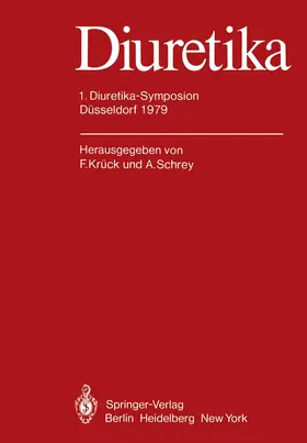 Krück / Schrey |  Diuretika | Buch |  Sack Fachmedien