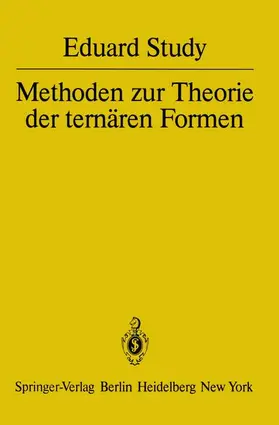 Study |  Methoden zur Theorie der ternären Formen | Buch |  Sack Fachmedien