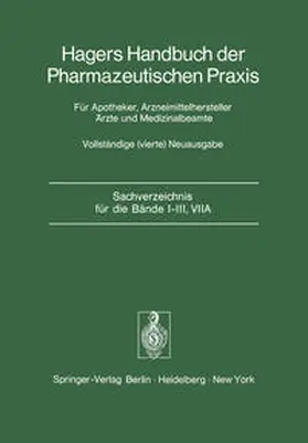List / Hörhammer |  Sachverzeichnis für die Bände I–III, VIIA | eBook | Sack Fachmedien
