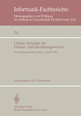 Stahlknecht |  Online-Systeme im Finanz- und Rechnungswesen | eBook | Sack Fachmedien