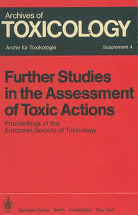 Chambers / Klinger |  Further Studies in the Assessment of Toxic Actions | eBook | Sack Fachmedien