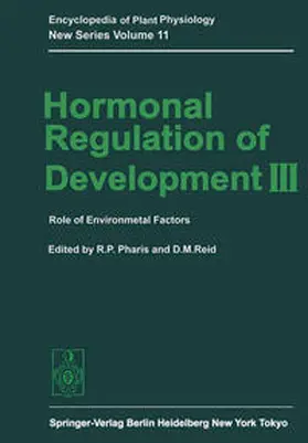 Pharis / Reid |  Hormonal Regulation of Development III | eBook | Sack Fachmedien