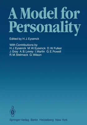 Eysenck | A Model for Personality | Buch | 978-3-642-67785-4 | www.sack.de