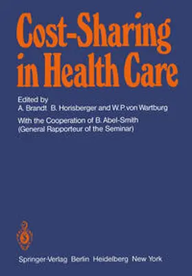 Brandt / Horisberger / Wartburg |  Cost-Sharing in Health Care | eBook | Sack Fachmedien