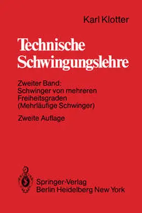 Klotter |  Technische Schwingungslehre | eBook | Sack Fachmedien