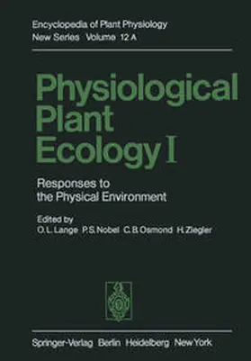 Lange / Nobel / Osmond |  Physiological Plant Ecology I | eBook | Sack Fachmedien