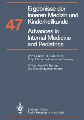 Frick / Harnack / Kochsiek |  Ergebnisse der Inneren Medizin und Kinderheilkunde / Advances in Internal Medicine and Pediatrics | Buch |  Sack Fachmedien