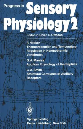  Progress in Sensory Physiology | Buch |  Sack Fachmedien