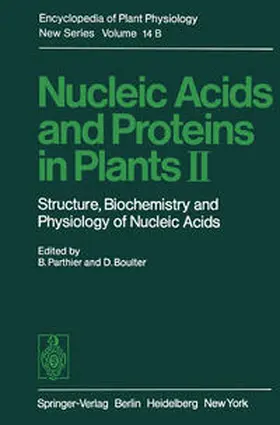 Parthier / Boulter |  Nucleic Acids and Proteins in Plants II | eBook | Sack Fachmedien