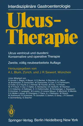 Blum / Siewert | Ulcus-Therapie | Buch | 978-3-642-68478-4 | www.sack.de