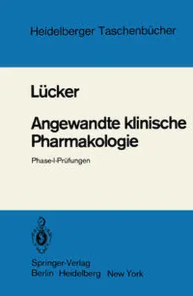 Lücker |  Angewandte klinische Pharmakologie | eBook | Sack Fachmedien