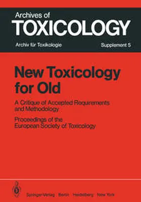 Chambers |  New Toxicology for Old | eBook | Sack Fachmedien