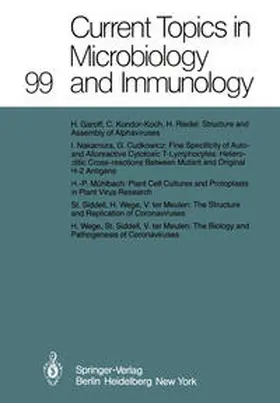 Cooper / Henle / Hofschneider |  Current Topics in Microbiology and Immunology | eBook | Sack Fachmedien