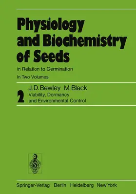 Bewley / Black |  Physiology and Biochemistry of Seeds in Relation to Germination | Buch |  Sack Fachmedien
