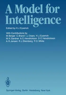 Eysenck | A Model for Intelligence | E-Book | www.sack.de