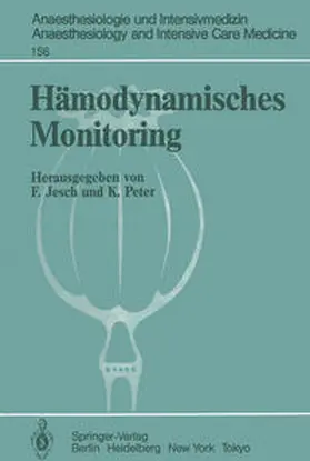 Jesch / Peter |  Hämodynamisches Monitoring | eBook | Sack Fachmedien
