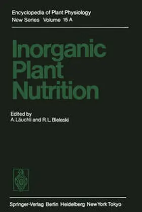 Läuchli / Bieleski | Inorganic Plant Nutrition | E-Book | www.sack.de