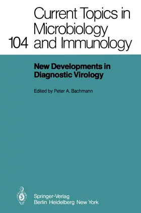 Bachmann | New Developments in Diagnostic Virology | Buch | 978-3-642-68951-2 | www.sack.de