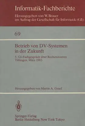 Graef |  Betrieb von DV-Systemen in der Zukunft | eBook | Sack Fachmedien