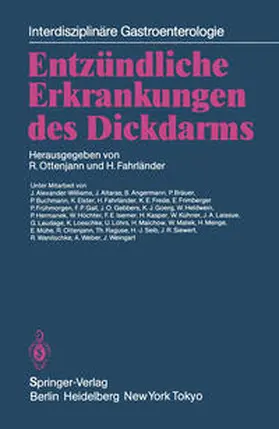 Ottenjann / Fahrländer |  Entzündliche Erkrankungen des Dickdarms | eBook | Sack Fachmedien