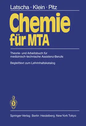 Latscha / Klein / Pitz |  Chemie für MTA | eBook | Sack Fachmedien