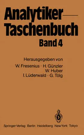 Fresenius / Günzler / Huber |  Analytiker-Taschenbuch | eBook | Sack Fachmedien