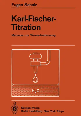 Scholz |  Karl-Fischer-Titration | Buch |  Sack Fachmedien