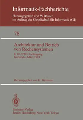 Wettstein |  Architektur und Betrieb von Rechensystemen | eBook | Sack Fachmedien