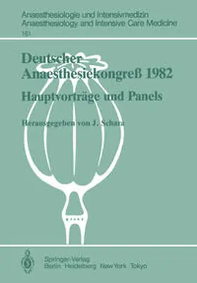Schara |  Deutscher Anaesthesiekongreß 1982 Freie Vorträge | eBook | Sack Fachmedien
