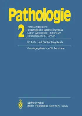Remmele |  Pathologie: Ein Lehr- und Nachschlagebuch | Buch |  Sack Fachmedien