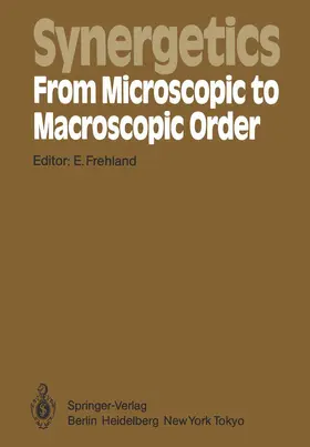 Frehland |  Synergetics - From Microscopic to Macroscopic Order | Buch |  Sack Fachmedien