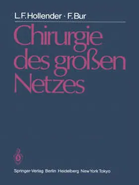 Hollender / Bur | Chirurgie des großen Netzes | E-Book | www.sack.de