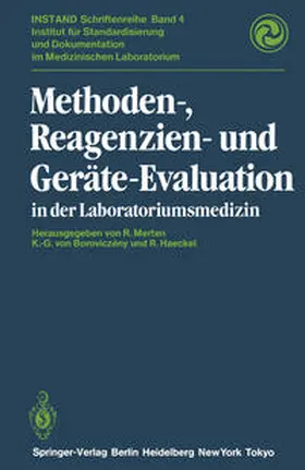 Merten / Boroviczeny / Haeckel |  Methoden-, Reagenzien- und Geräte-Evaluation in der Laboratoriumsmedizin | eBook | Sack Fachmedien