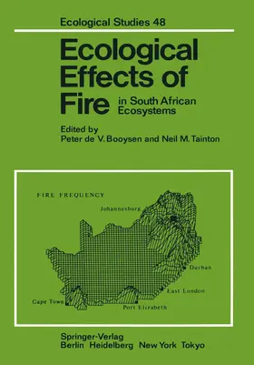 Booysen / Tainton |  Ecological Effects of Fire in South African Ecosystems | Buch |  Sack Fachmedien
