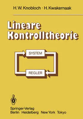 Knobloch / Kwakernaak | Lineare Kontrolltheorie | E-Book | sack.de