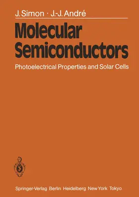 Simon / Andre / Lehn |  Molecular Semiconductors | Buch |  Sack Fachmedien