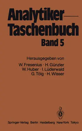 Fresenius / Günzler / Huber |  Analytiker-Taschenbuch | eBook | Sack Fachmedien