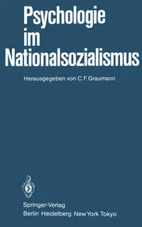 Graumann |  Psychologie im Nationalsozialismus | eBook | Sack Fachmedien