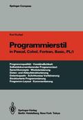 Kurbel |  Programmierstil in Pascal, Cobol, Fortran, Basic, PL/I | Buch |  Sack Fachmedien