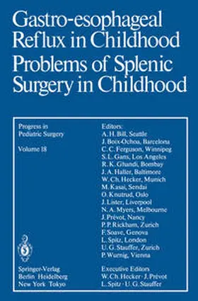 Wurnig |  Gastro-esophageal Reflux in Childhood Problems of Splenic Surgery in Childhood | eBook | Sack Fachmedien