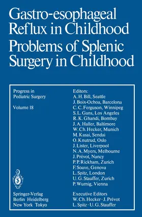 Wurnig |  Gastro-esophageal Reflux in Childhood Problems of Splenic Surgery in Childhood | Buch |  Sack Fachmedien